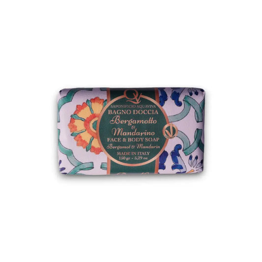 Bergamotto & MandarinoFace & Body Soap Saponifico Aquaviva