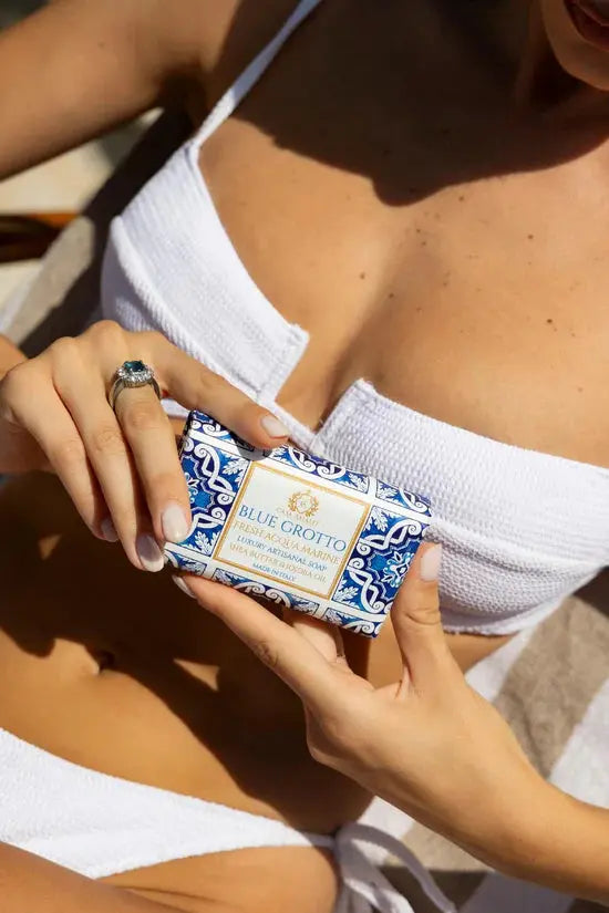 CASA AMALFI BLUE GROTTO BODY SOAP- Fresh Acqua Marine CASA AMALFI