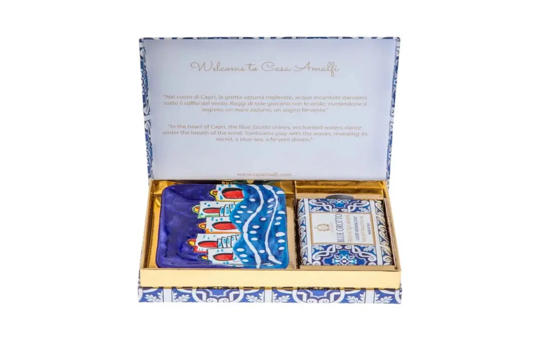 CASA AMALFI BLUE GROTTO SINGLE GIFT SET CASA AMALFI