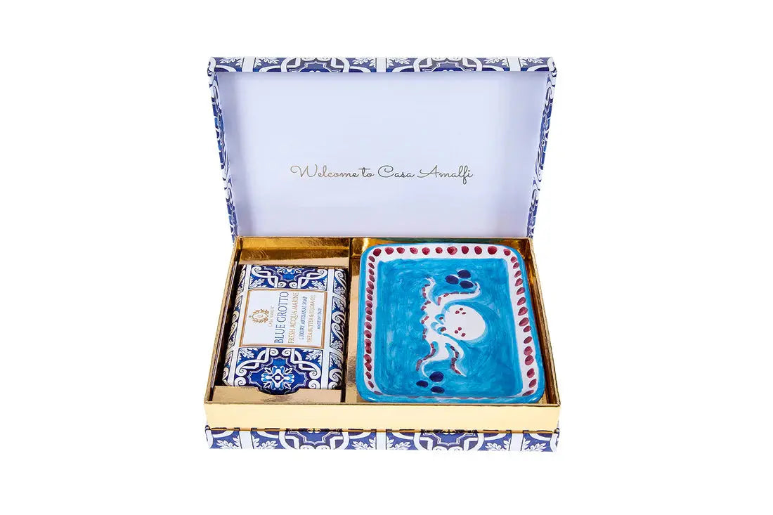 CASA AMALFI BLUE GROTTO SINGLE GIFT SET CASA AMALFI