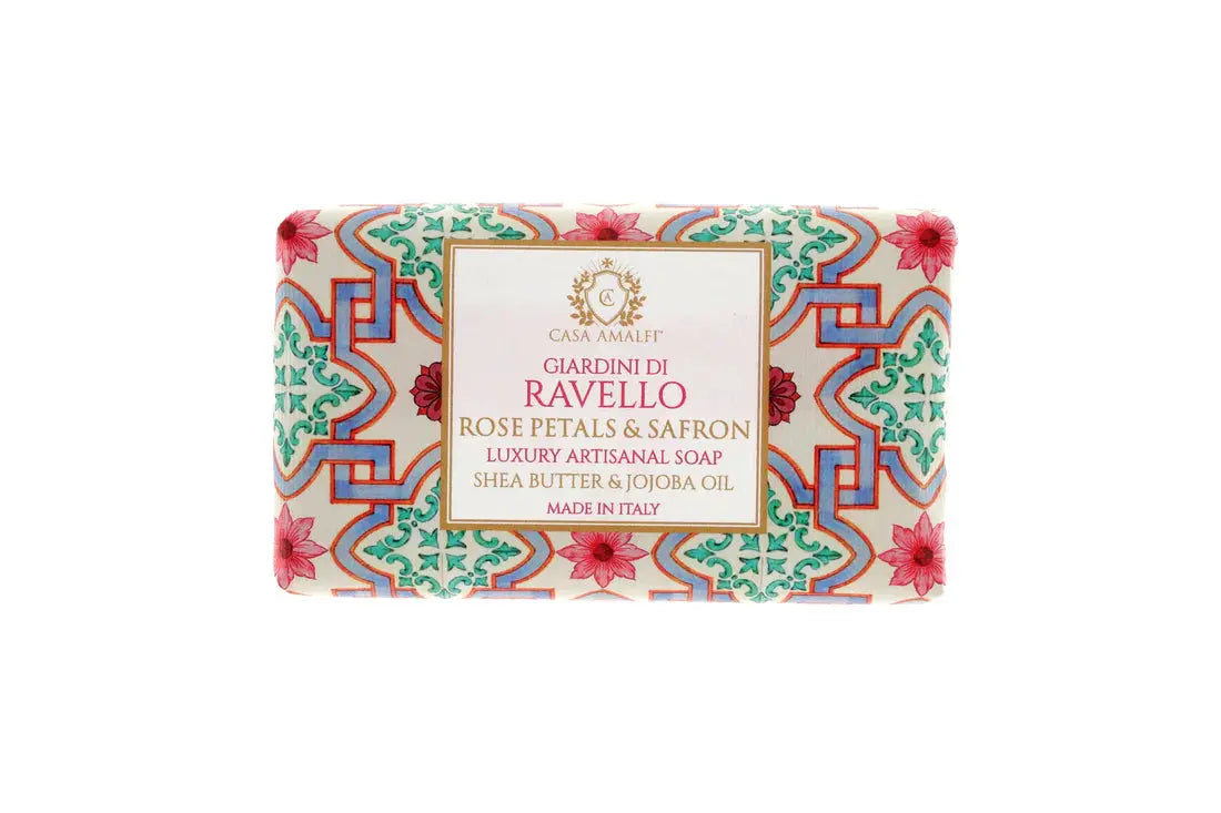 CASA AMALFI GIARDINI DI RAVELLO BODY SOAP - Rose Petals & Saffron CASA AMALFI