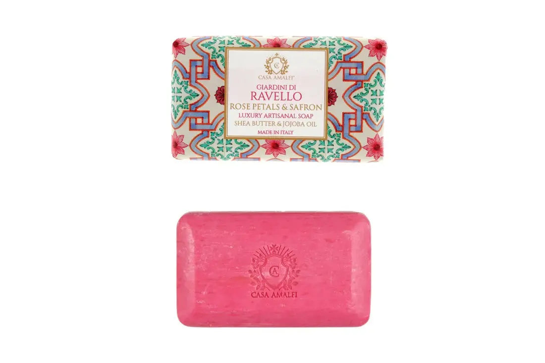 CASA AMALFI GIARDINI DI RAVELLO BODY SOAP - Rose Petals & Saffron CASA AMALFI