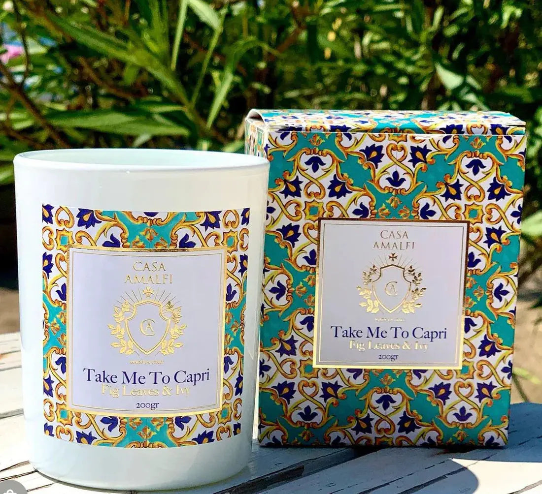 CASA AMALFI LIMITED EDITION CANDLE DUO CASA AMALFI