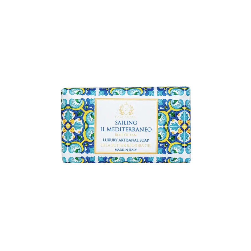 CASA AMALFI SAILING IL MEDITERRANEO BODY SOAP - Blue Ocean CASA AMALFI