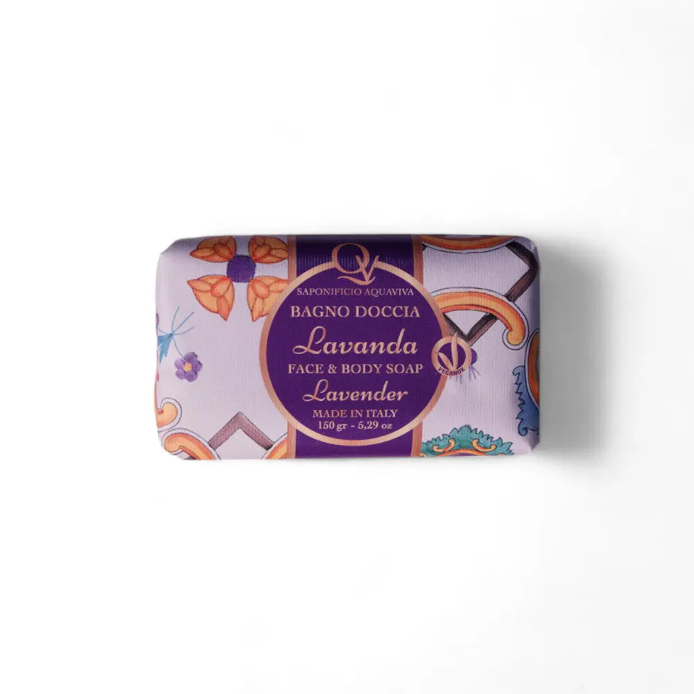 Lavender Face & Body Soap Saponifico Aquaviva