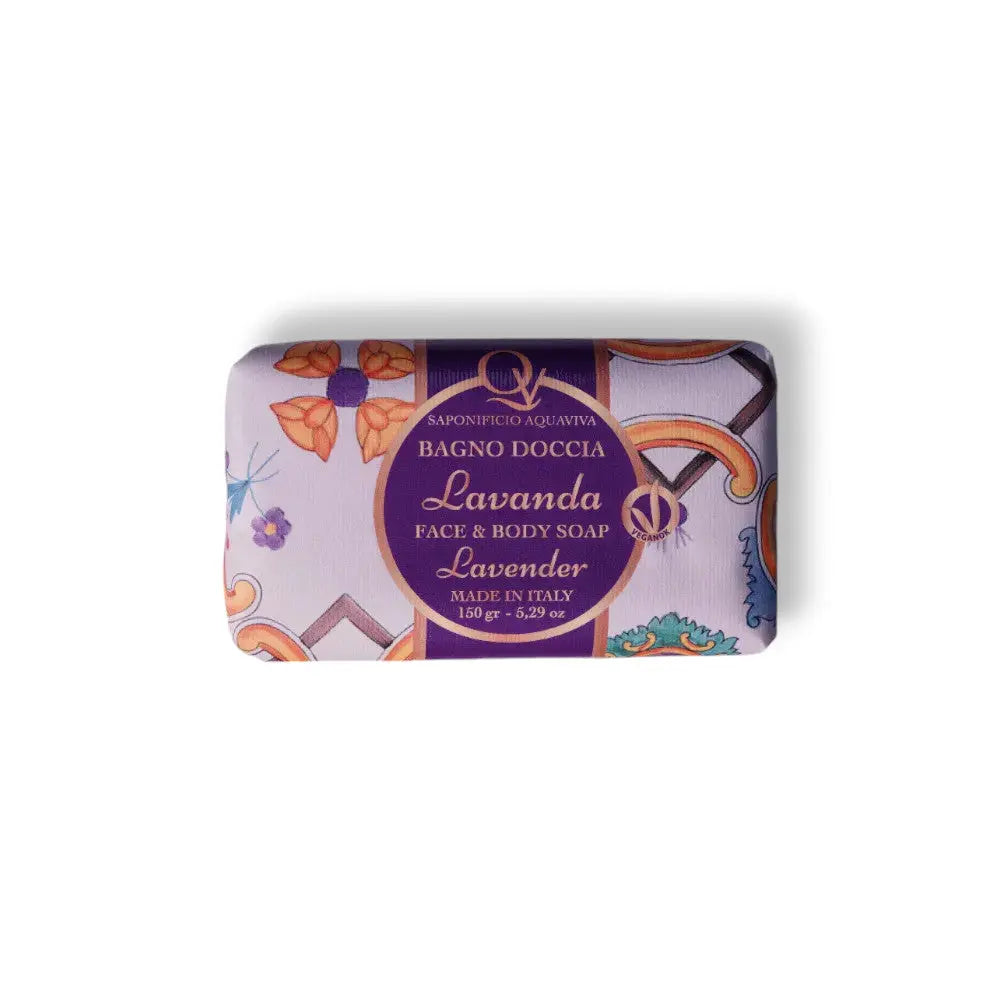 Lavender Face & Body Soap Saponifico Aquaviva